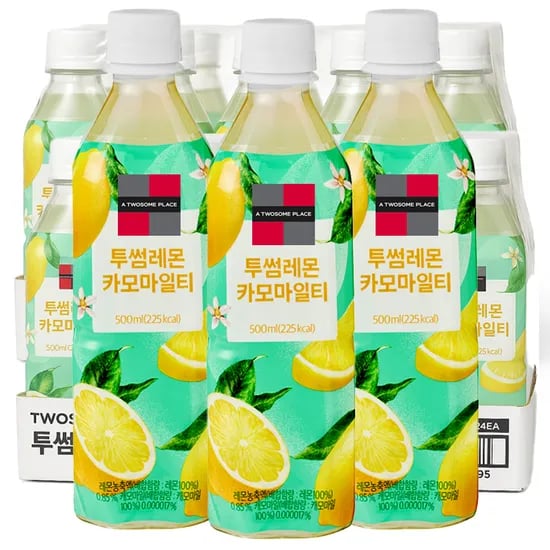 투썸플레이스 레몬 카모마일티 500ml 24