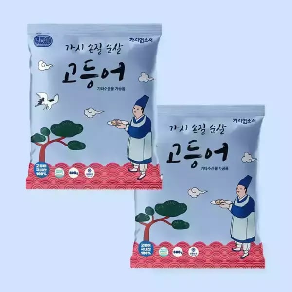 잔가시제거 순살 고등어 800g 2팩 1.6kg