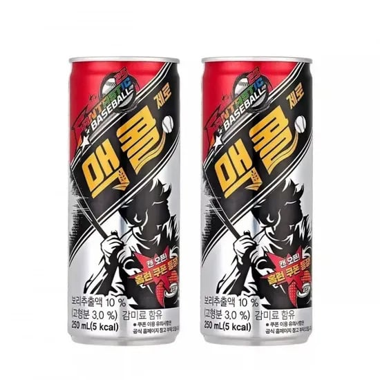 맥콜 제로 250ml 30캔