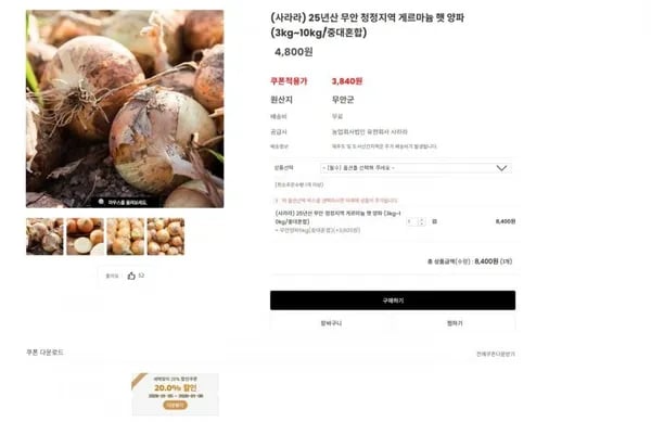 양파 5kg 중대혼합