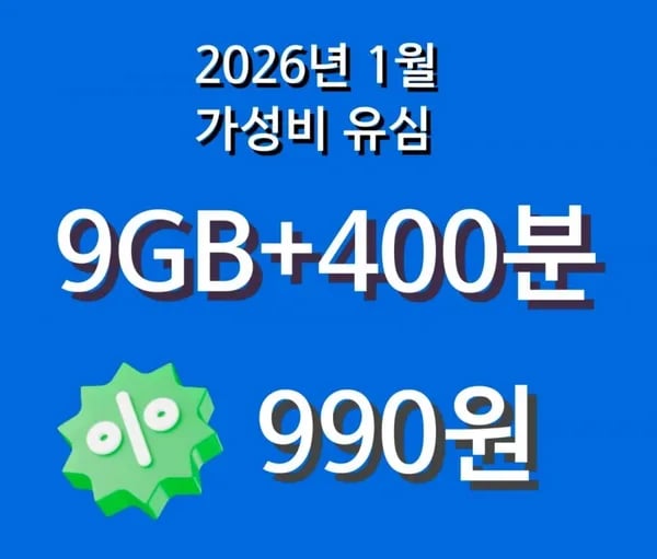 LGU+망 2026년 1월 유심
