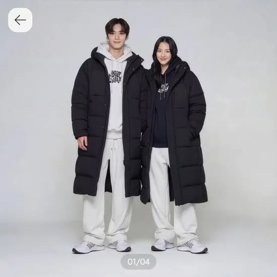 블랙야크 공용 벤치다운 (124,611원/무료)