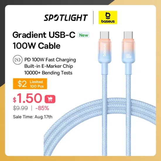 베이스어스 100W USB C 케이블