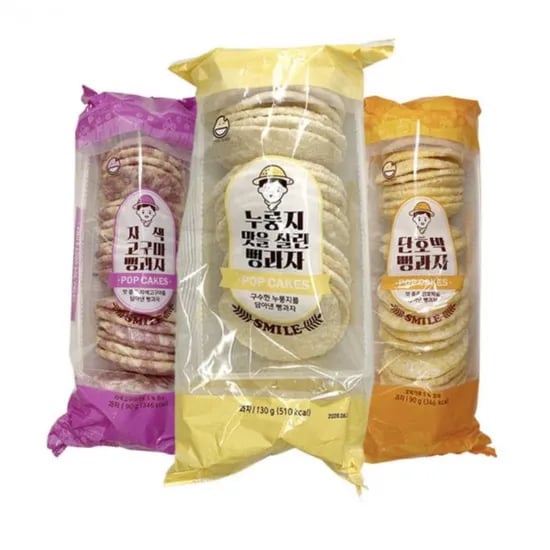 뻥과자 누룽지 2봉 단호박 2봉