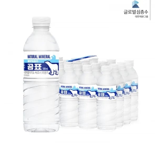 곰표 해양심층수 500ml 20개