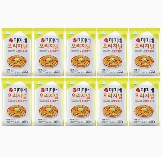 미미네 오리지널 국물떡볶이 570g 0봉 1