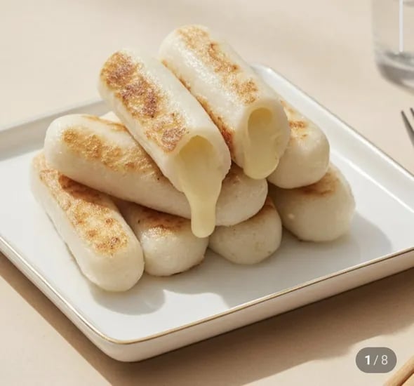 치즈떡 50g 5봉 (9,300원/2세트이상무료)1