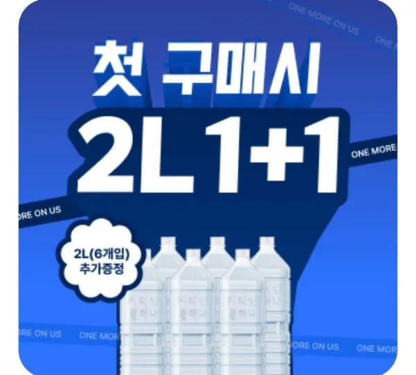 지리산물하나 2L 12개