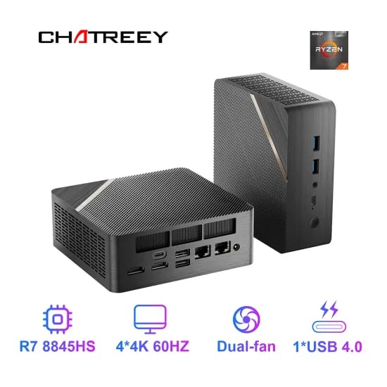 채트리 AN4 라이젠 8845HS 미니PC