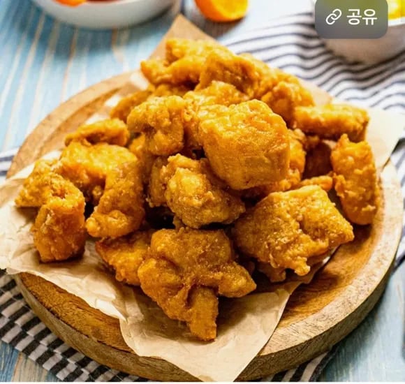 맘스터치 순살치킨 1kg 2봉