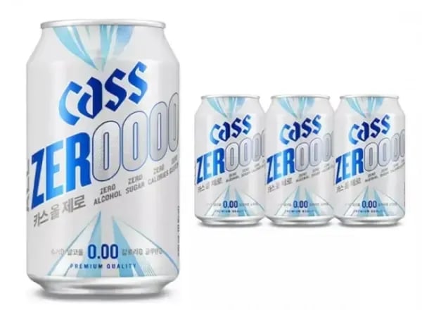 카스0.00 330ml 4캔 (510원/무배)