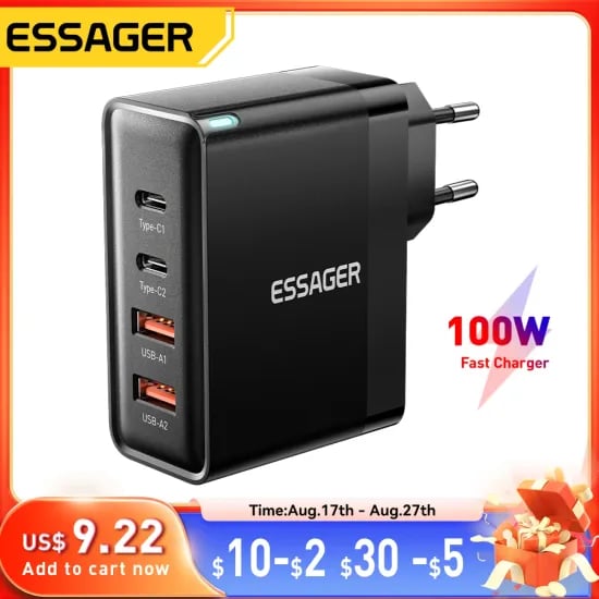 Essager 100W GaN 충전기