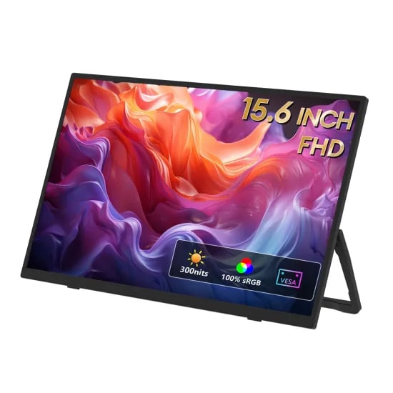 ZEUSLAP 15.6인치 FHD 100%sRGB 300Nits 휴대용 모니터