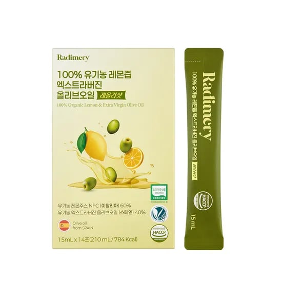 유기농 레몬즙+올리브오일 올레샷 210ml 14포 (12,900원/무료)