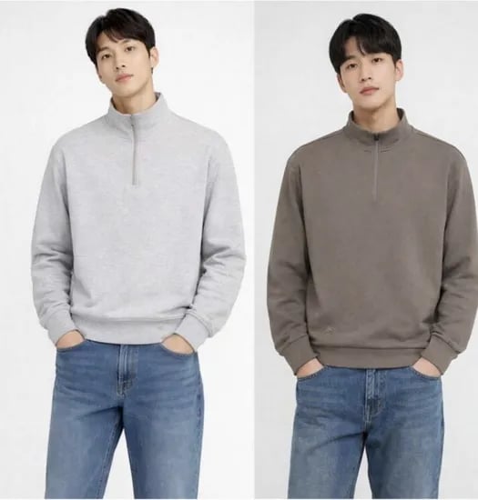 네파 남여 하프집업 맨투맨 티셔츠 5종 (27,200원/무료)