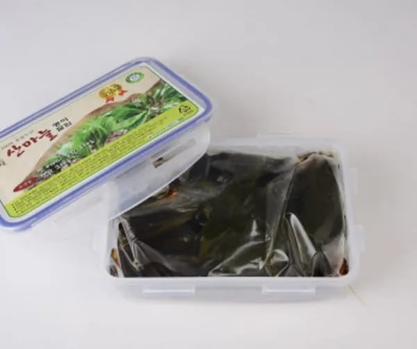 울릉도 명이나물 절임 1통 (13,900원/2개이상 무배)