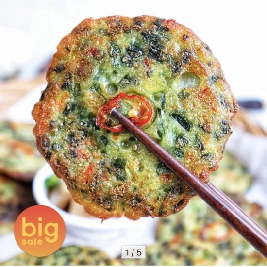 월남관 수제 오징어부추전 1kg