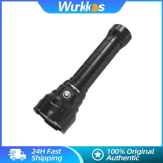 Wurkkos DL70 스쿠버 다이빙 손전등 13000LM 4*XHP50B LED 2*26650