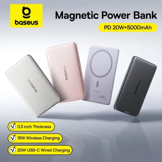 Baseus 휴대용 보조배터리 5000mAh