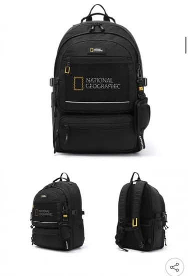 내셔널지오그래픽 27L 리플 백팩 (108,840원/무료)