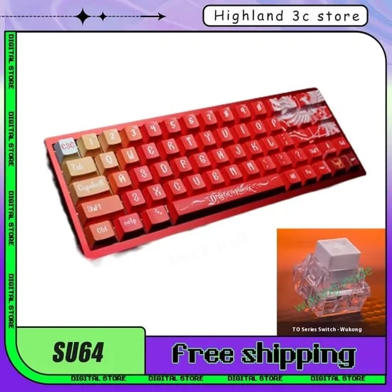 Everglide Su64 Mechanica 키보드 $104.11, Logitech PRO X $95.2