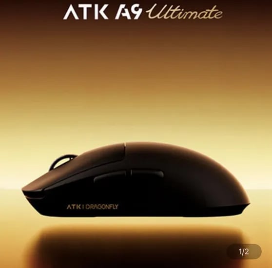 ATK A9 Ultimate 무선 잠자리 마우스 PAW3950 800mah(58,650원/무료)