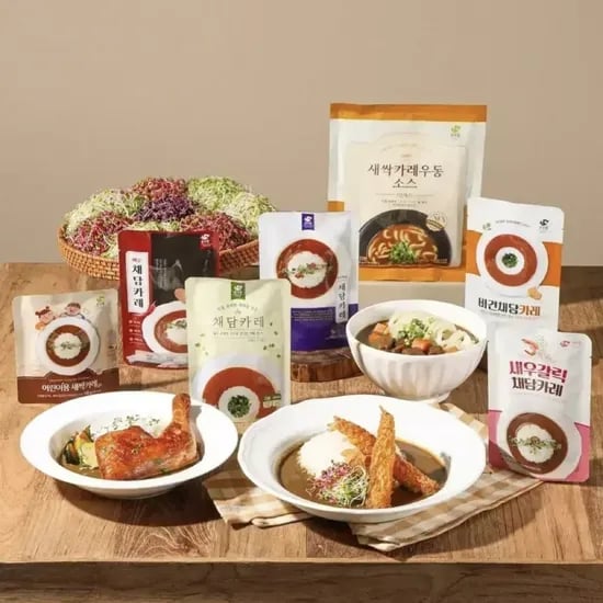 채담카레 60g 12팩 (14,400원/무료)1