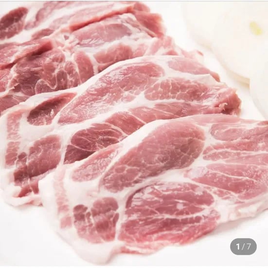 미트포테이블 돼지 목전지 2kg 미국산
