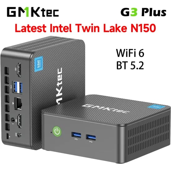 FIREBAT AK2 PLUS 미니PC 인텔 N150 $51.34 / AMD R7-7840HSGMKtec K6 미니 PC $256.82