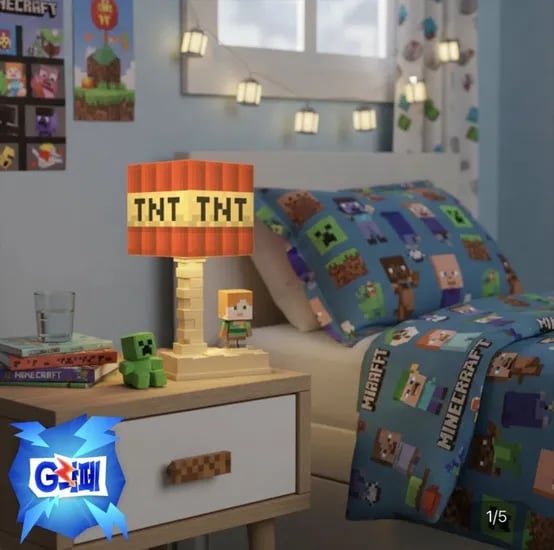 Minecraft 마인크래프트 TNT 크리퍼무드등 6종 2