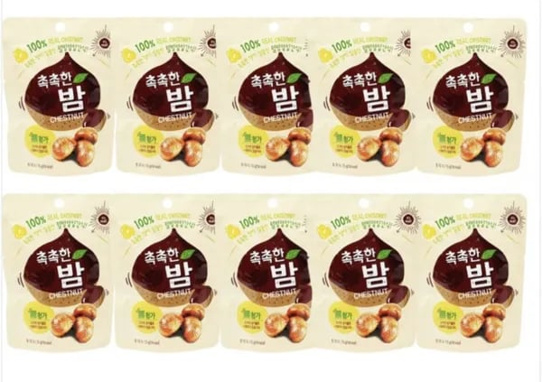 촉촉한 밤 70g x 10개 (9,900원/무료)