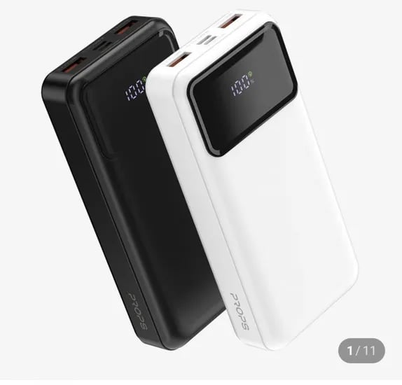 프롭스 22.5W PD 고속충전 000mAh LED잔량표시 보조배터리 (15,850원/무료)20