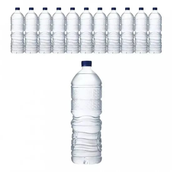 강원평창수 무라벨, 2L, 12개(8,400/무료)