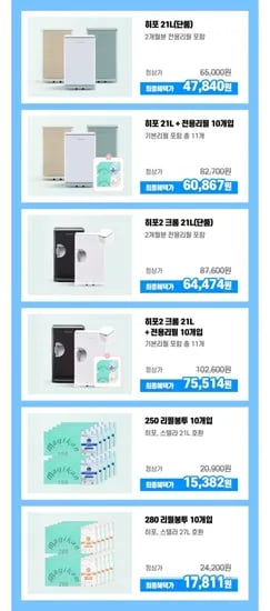 매직캔 쓰레기통 휴지통 히포 21L (4,840원/무료)7