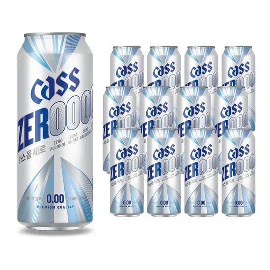 카스 올제로 0.00 500ml 12캔 무알콜맥주맛