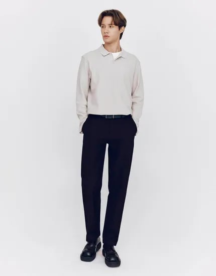 테이퍼드핏 히든밴딩 슬랙스 (21,800원/무료배송)