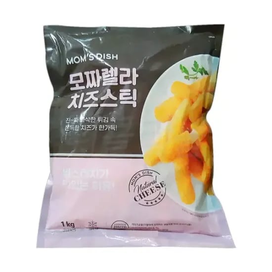 맘스터치 모짜렐라 치즈스틱 1kg (티멤카카오 8,470원/무료)
