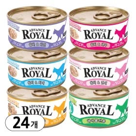 어드밴스 로얄캔 콤보 85g x 24개입(20,040원/무배)