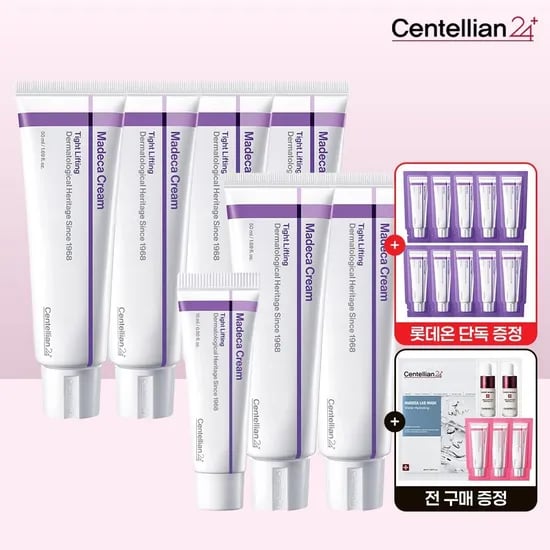 NEW 마데카크림 타이트 리프팅 50ml 6개+15ml 1개+증정다양 (49,750원/무료)