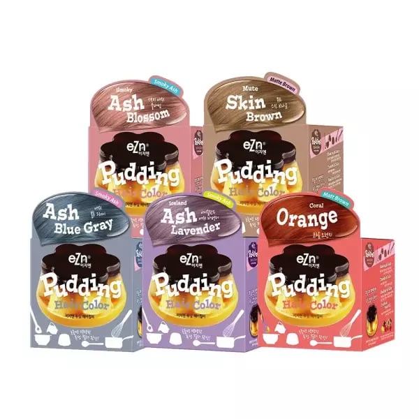 이지엔 푸딩 셀프염색약 23컬러 140ml 2+1 (23,700원/무료)