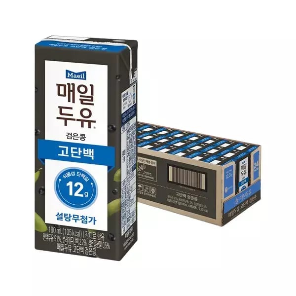 매일두유 검은콩 고단백 190ml 24개 (티멤 1,710원/무료)3