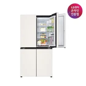 LG 디오스 오브제컬렉션 매직스페이스 T875MEE11 1등급 870L 4도어