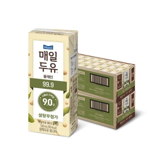 매일두유 99.9 190ml 48팩(29,800/무료)
