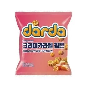 다르다 크리미 카라멜 팝콘 25g 30개입 26년 5월 2일 (유통기한임박) (5,900원 / 무료배송)1