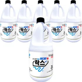 살균 표백 청소 해드림 락스 2L 6개 (9,360원/무료배송)