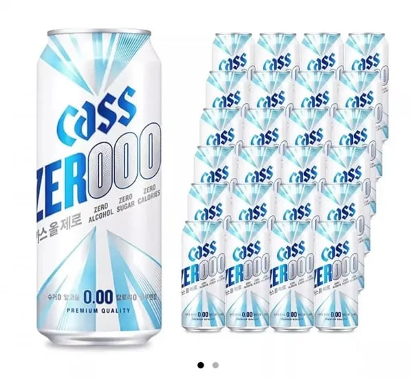 카스 올제로(0.00) 500ml 24캔 (20,160원/무료)