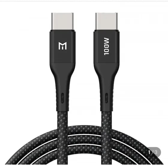 C타입 100W 초고속 충전케이블 1.2M (2,300원/4개이상무료)