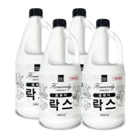 홈블리 락스 2L x 4개입 (7,940원/무료배송)
