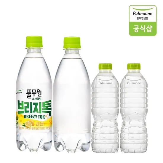 풀무원 브리지톡 플레인 무라벨 500ml x 40병 (11,910원/무료)
