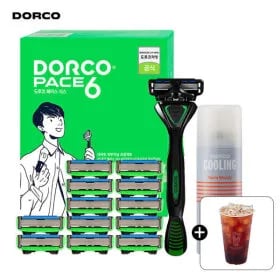 도루코 페이스6 면도기 세트 + 메가커피 (0,960원/무배)2